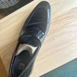 Bruno Magli black loafers